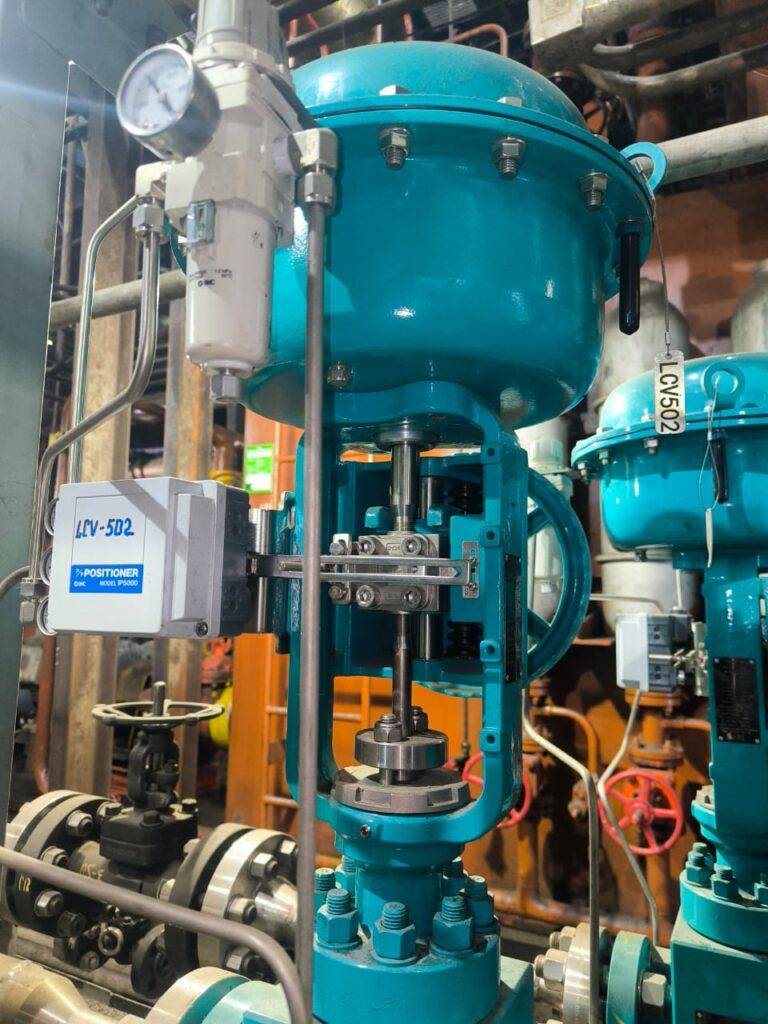 регулирующий клапан высокого давления