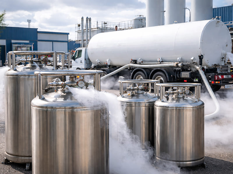 Хранение и транспортировка жидкого азота